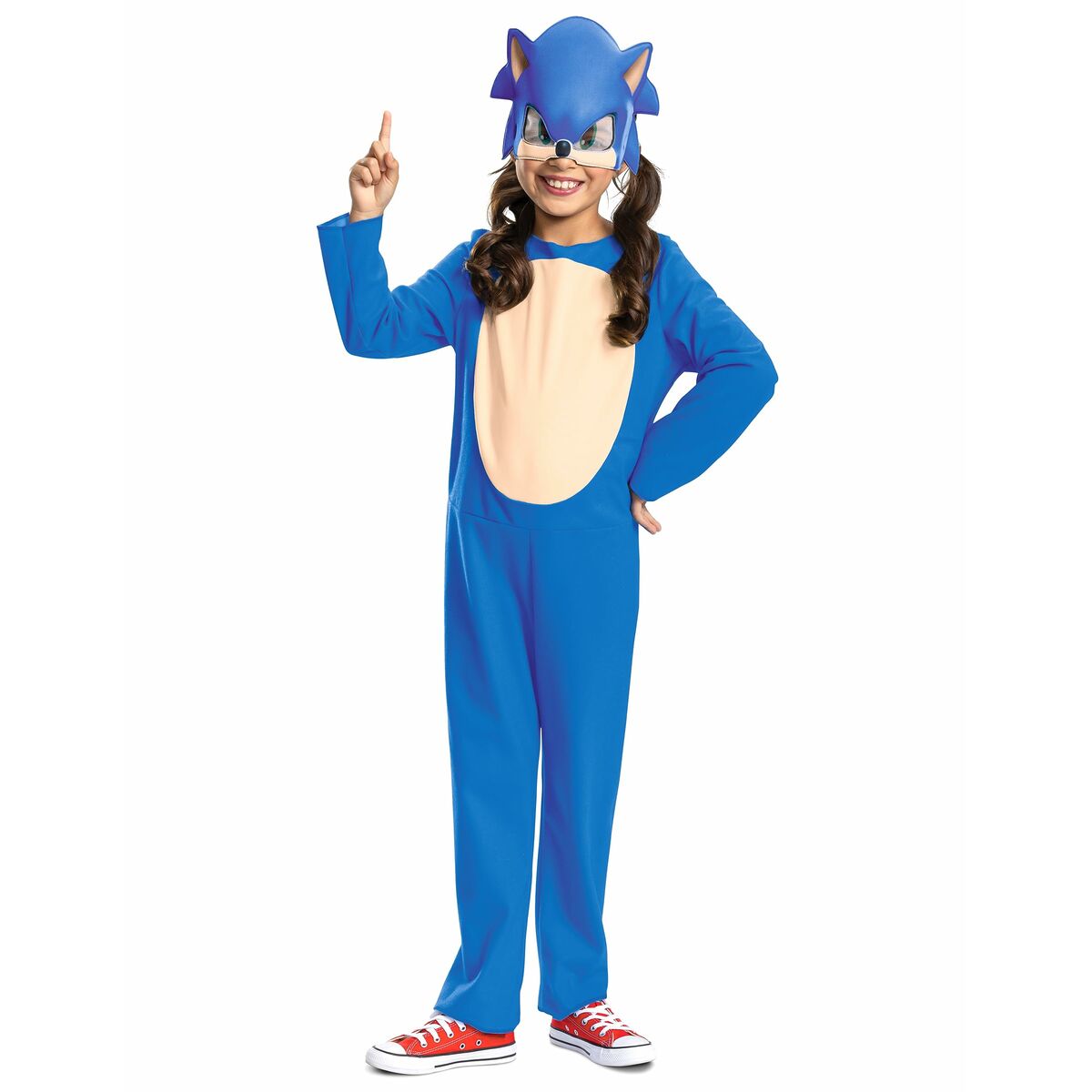 Verkleidung für Kinder Sonic 3-4 Jahre