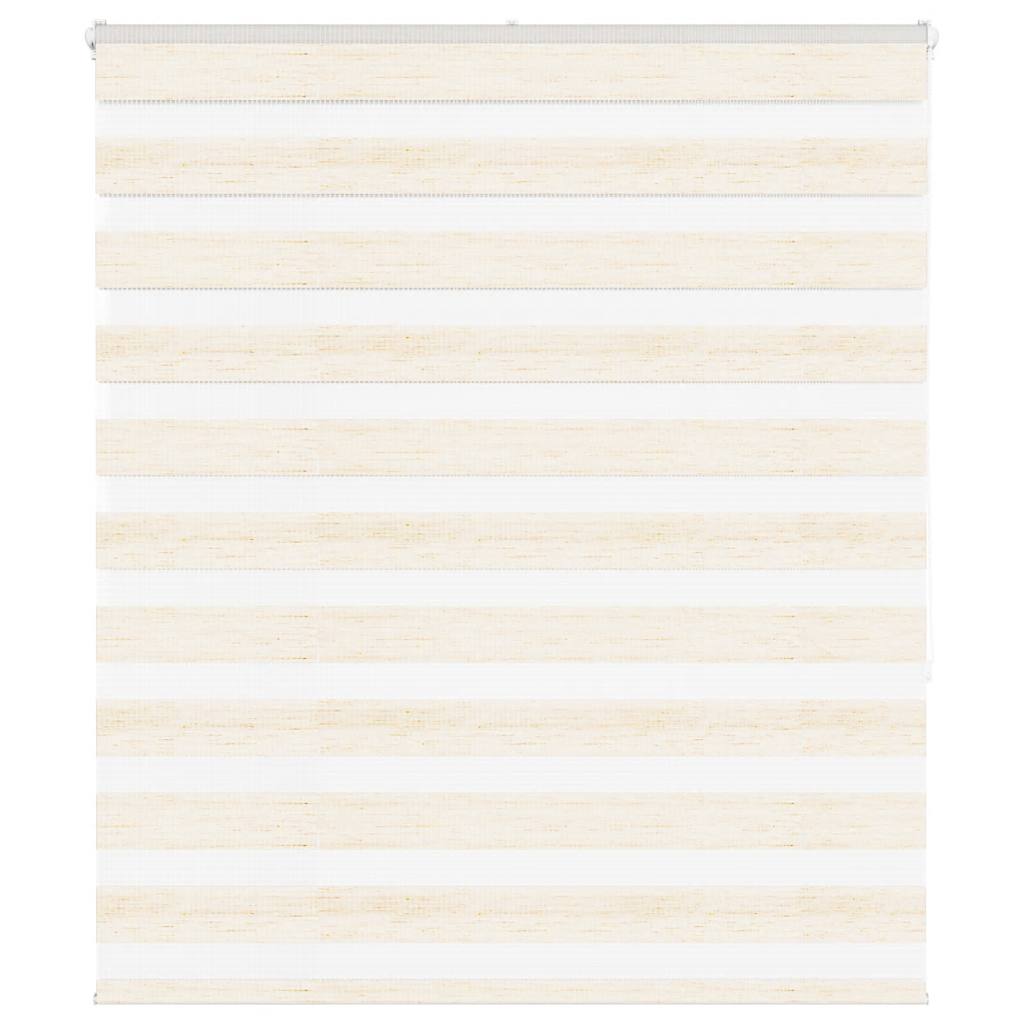 Zebrarollo Marmorbeige 135x150cm Stoffbreite 130,9 cm Polyester