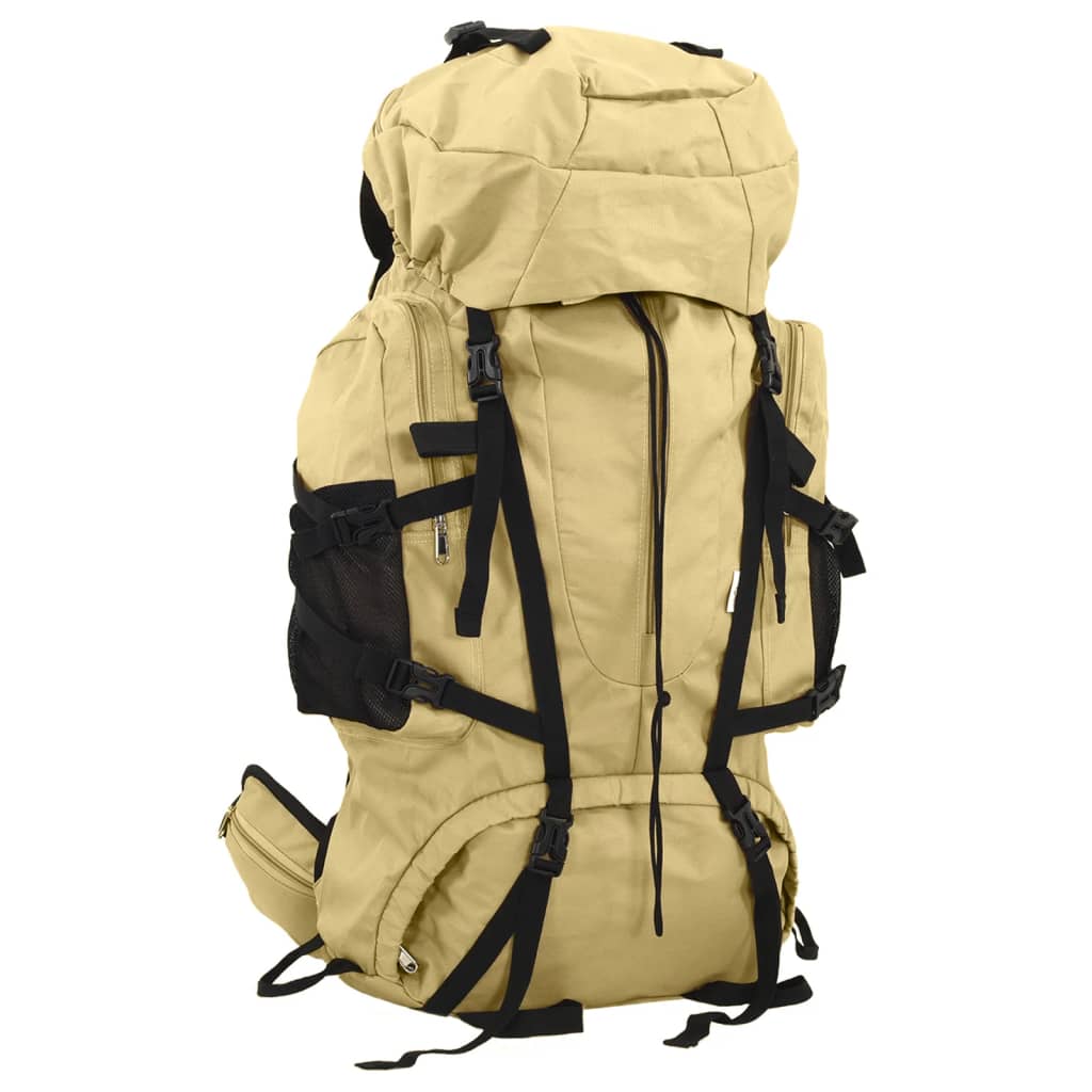 Wanderrucksack Khaki 100 L Oxford-Gewebe Wanderrucksack Khaki 100 L Oxford-Gewebe
