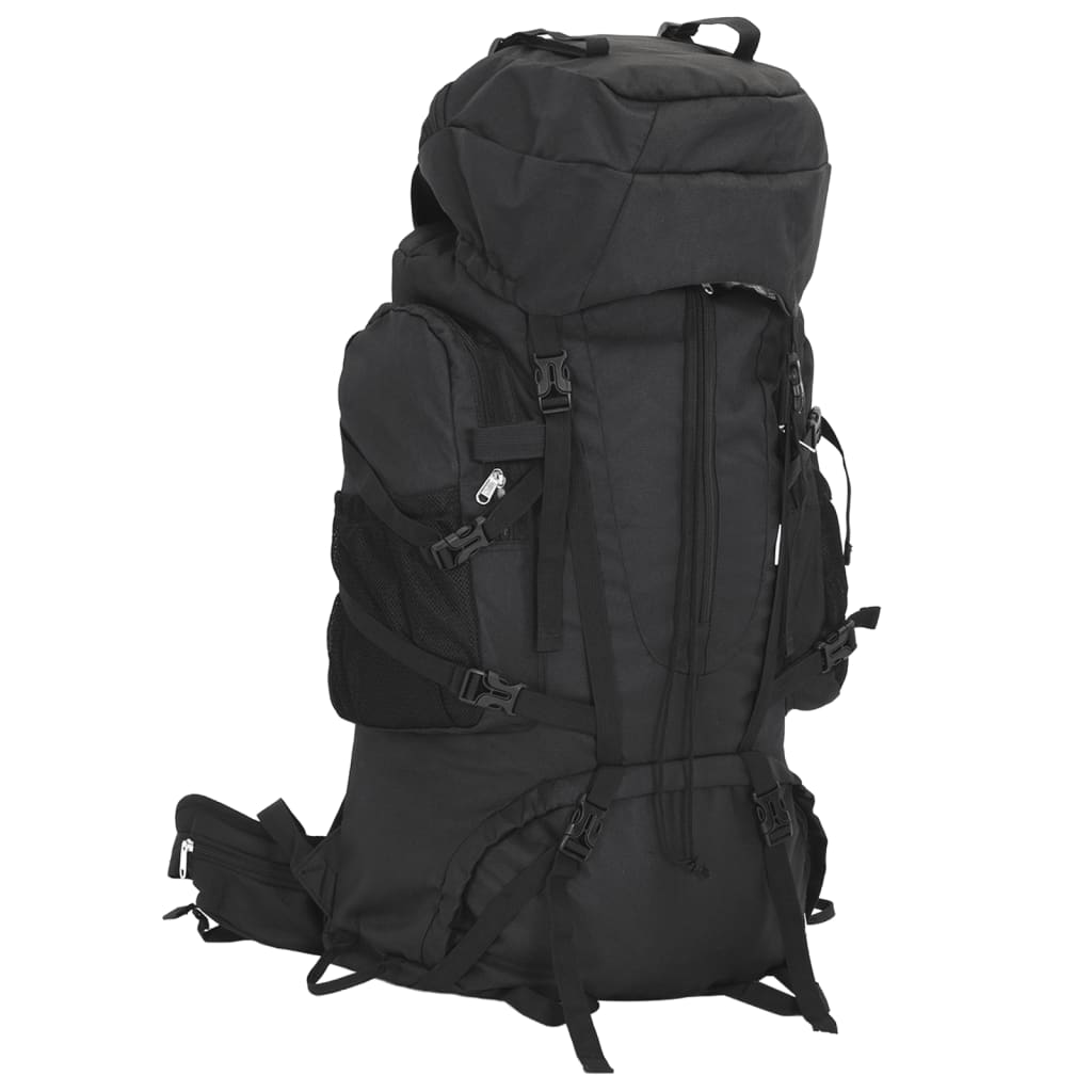 Wanderrucksack Schwarz 100 L Oxford-Gewebe Wanderrucksack Schwarz 100 L Oxford-Gewebe