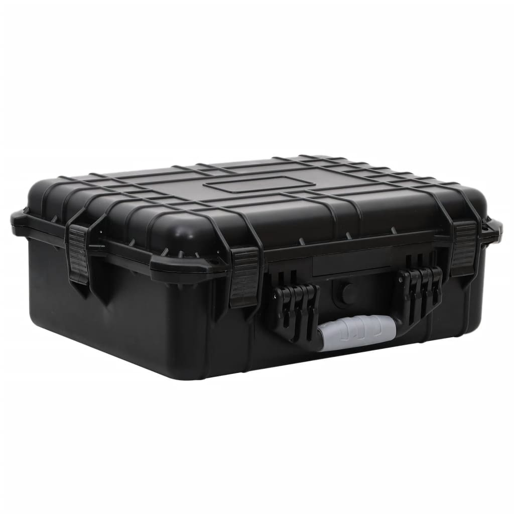 Flugkoffer Tragbar Schwarz 52x40x19 cm PP