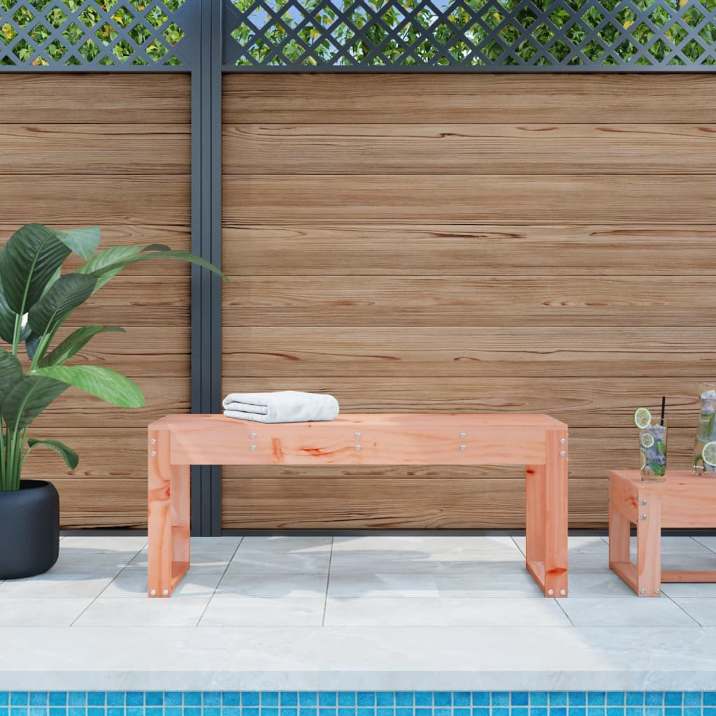 Gartenbank 110x38x45 cm Massivholz Douglasie Gartenbank 110x38x45 cm Massivholz Douglasie