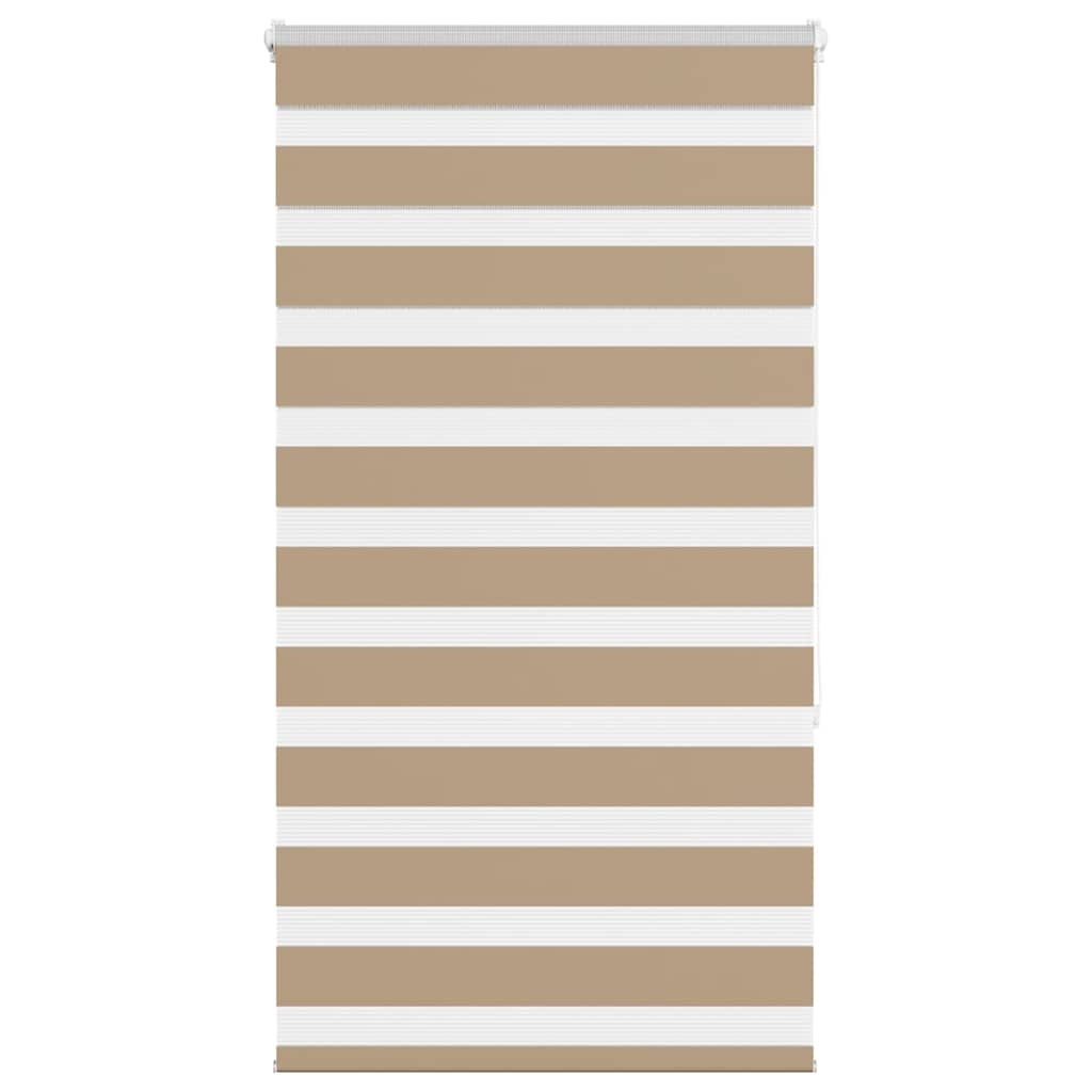 Zebrarollo Sandbraun 85x150 cm Stoffbreite 80,9 cm Polyester