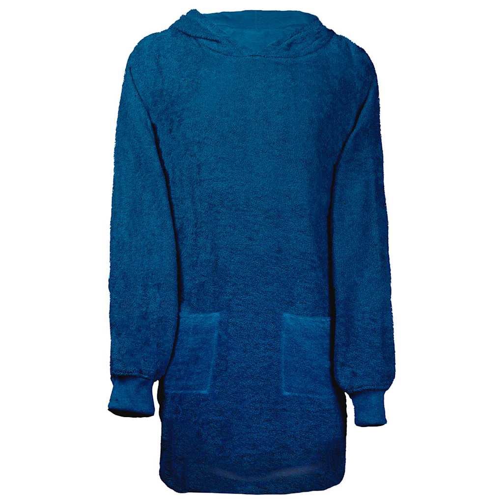 Bademantel Marineblau l Baumwolle