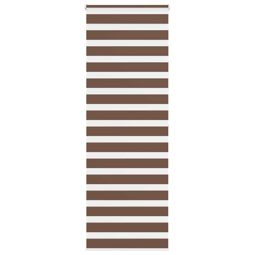 Zebrarollo Braun 80x200 cm Stoffbreite 75,9 cm Polyester