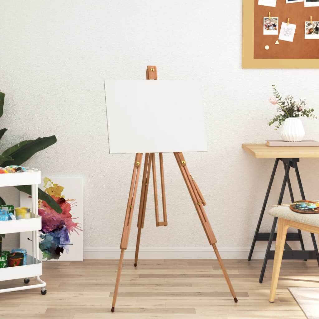 Staffelei 100x104x172 cm Massivholz Buche