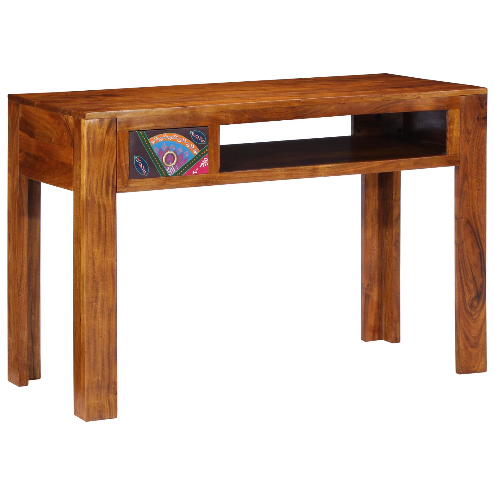 vidaXL Schreibtisch 110x50x73 cm Massivholz Akazie