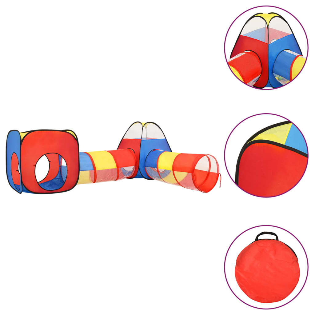 Kinder-Spielzelt Mehrfarbig 190x264x90 cm Kinder-Spielzelt Mehrfarbig 190x264x90 cm