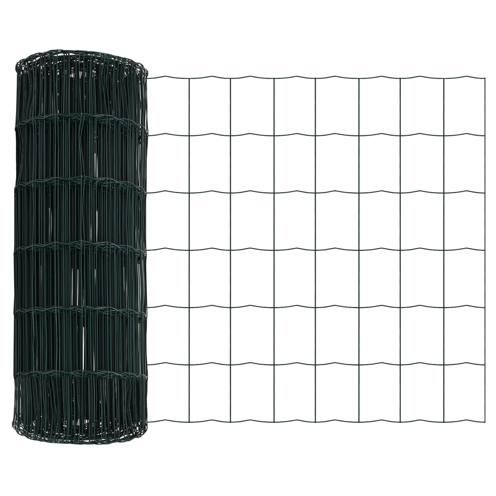 Euro Zaun Grün 0.8x25 m Stahl
