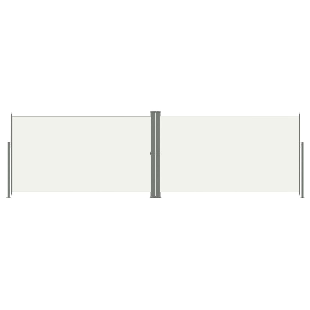 Seitenmarkise Ausziehbar Creme 160x600 cm