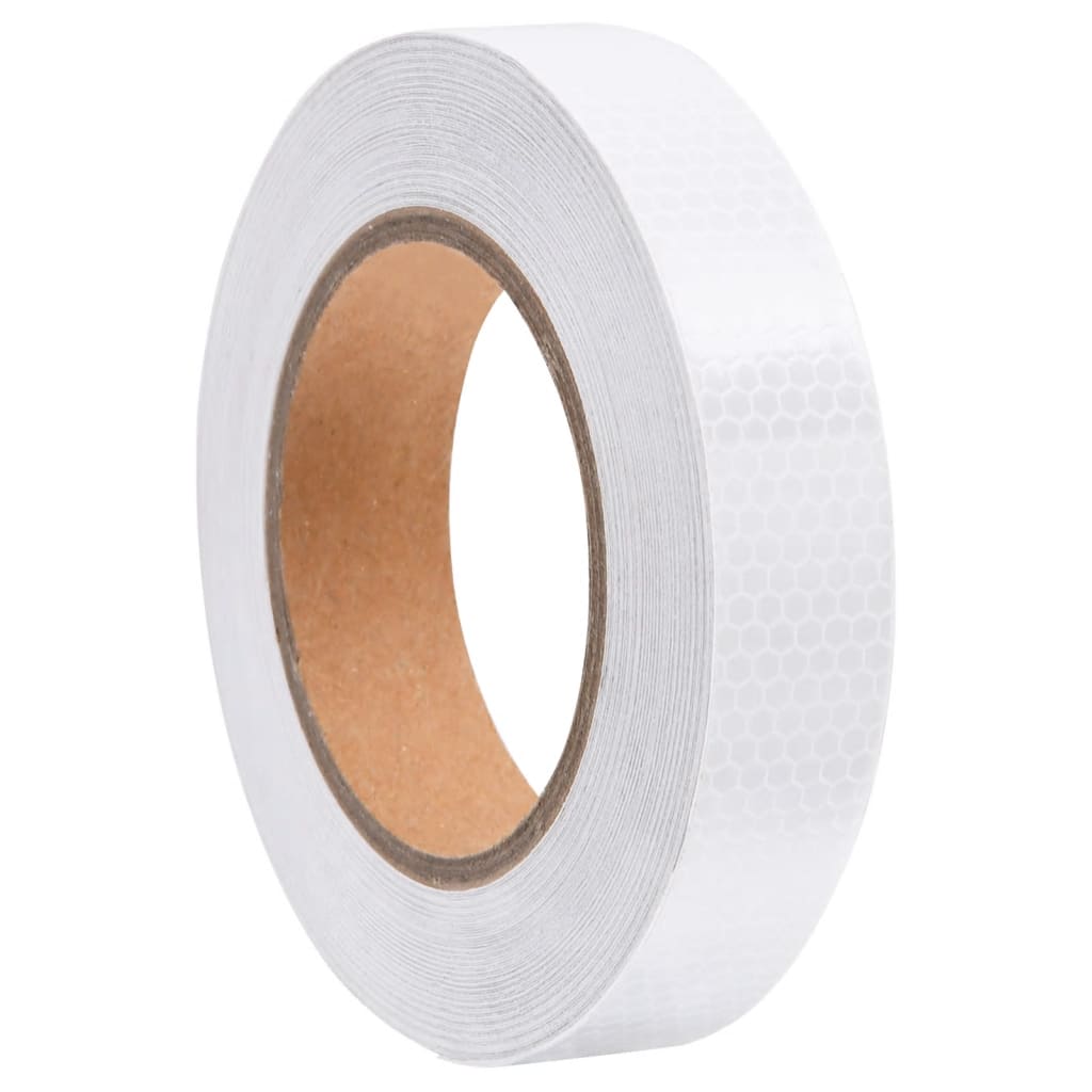 Reflektorband Weiß 2,5 cmx20 m PVC Reflektorband Weiß 2,5 cmx20 m PVC