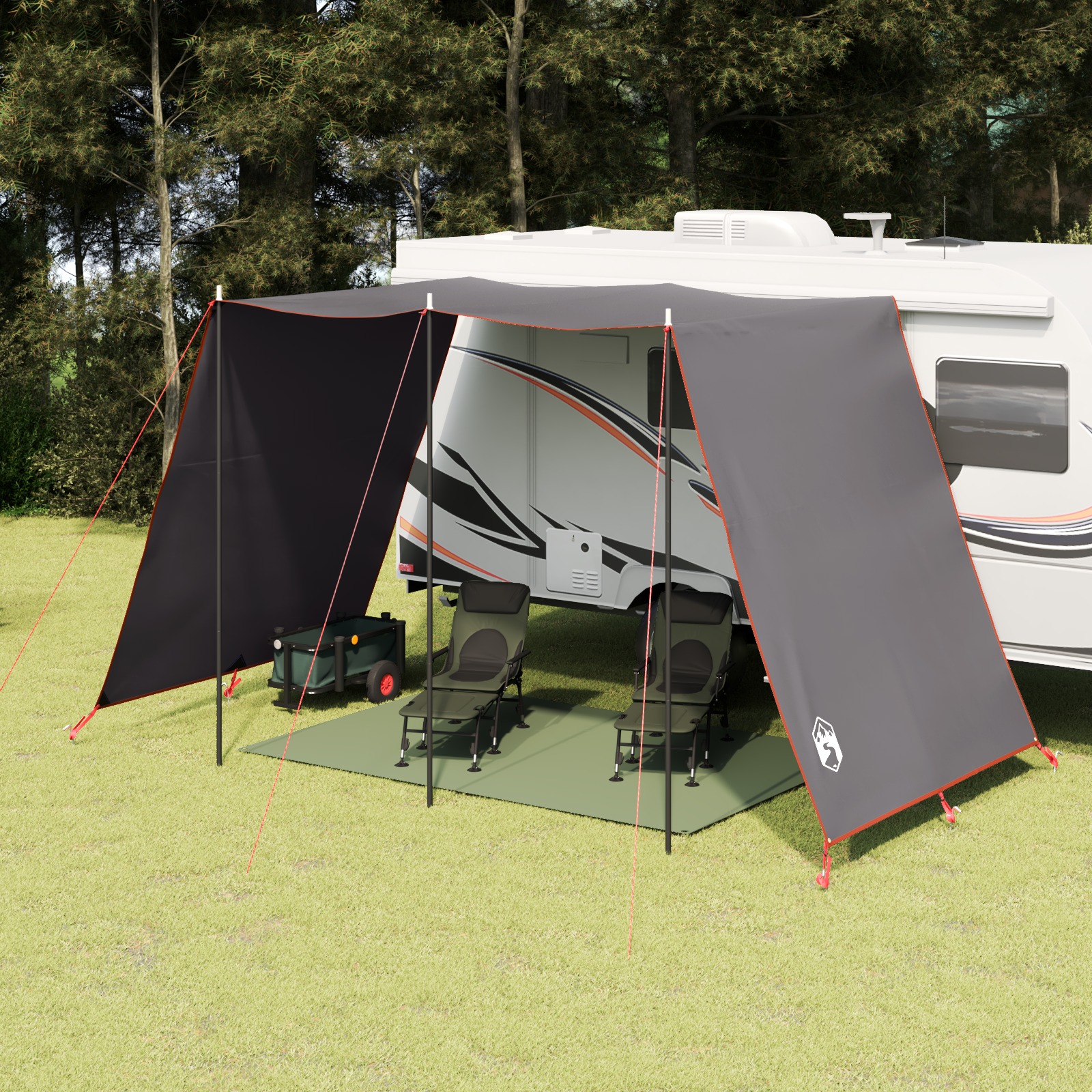 Wasserfester Tarp 302 x 240 x 240 cm