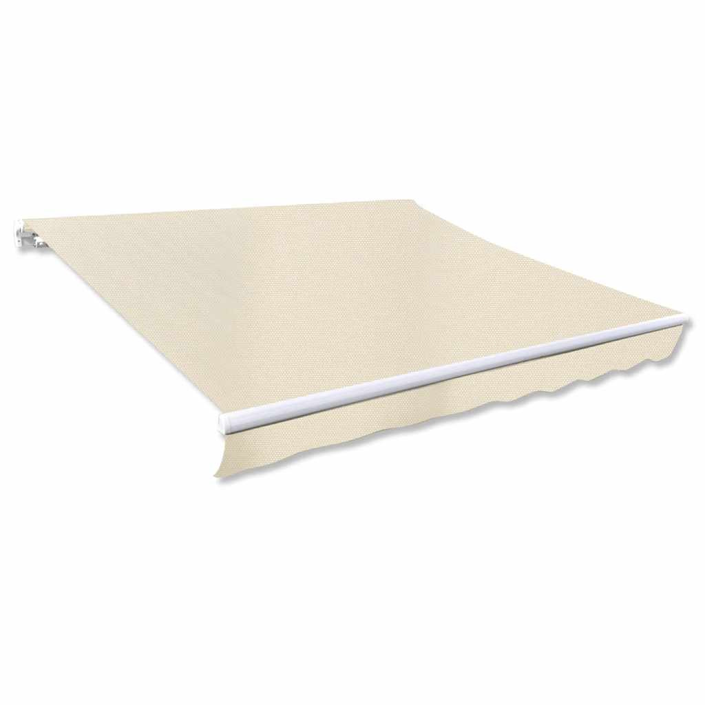 Markisengestell 4x3 m Automatik-Aufrollsystem Aluminium