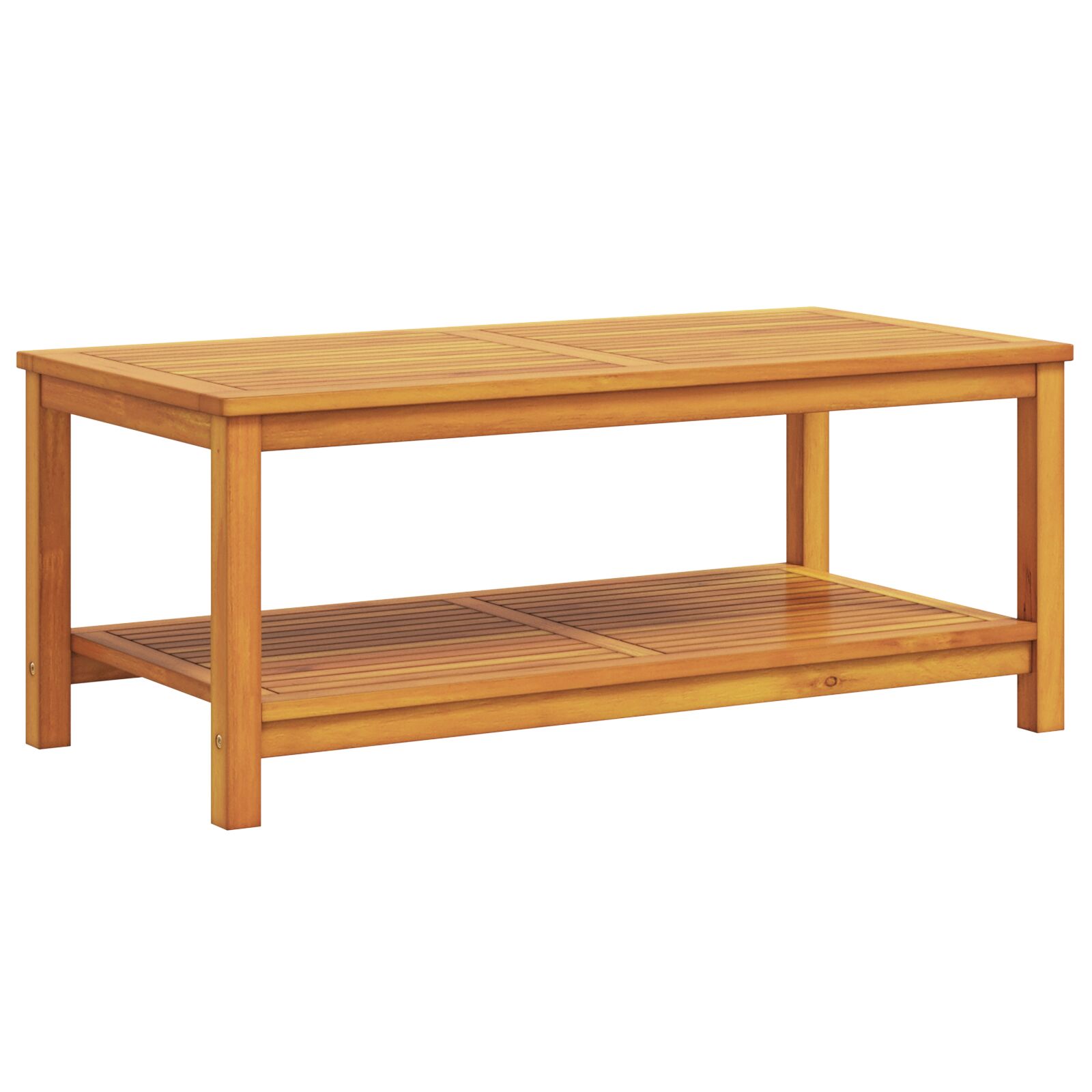 Couchtisch 70x40x45 cm Massivholz Akazie