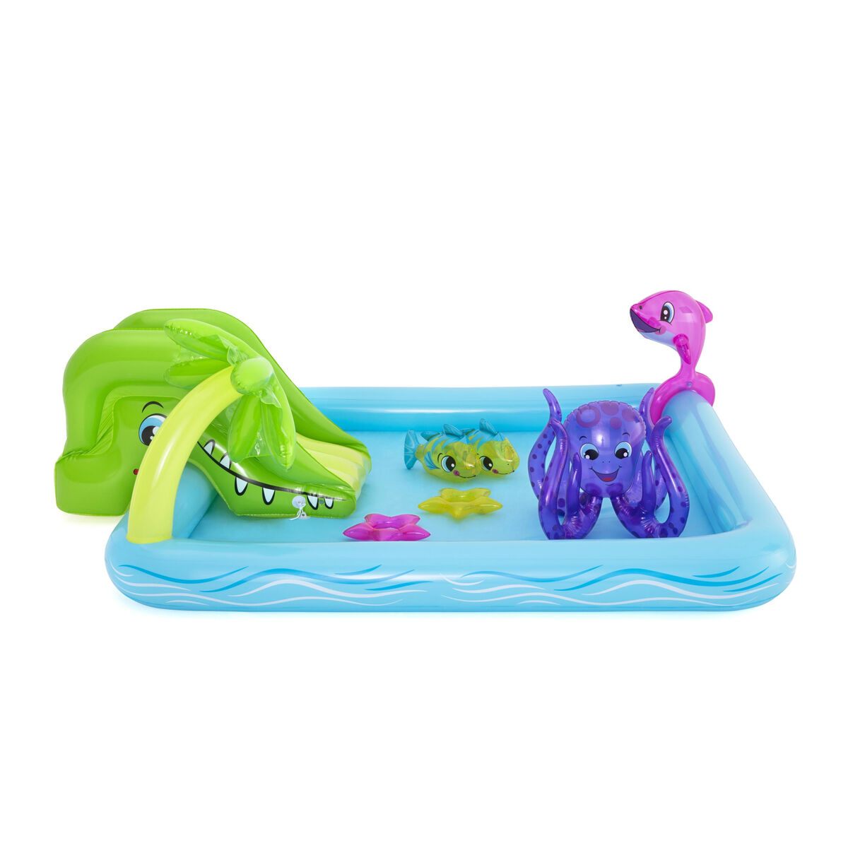 Bestway Aufblasbares Spielbecken Aquarium 239x206x86 cm +2 Jahre Garten 53052 Bestway Aufblasbares Spielbecken Aquarium 239x206x86 cm +2 Jahre Garten 53052