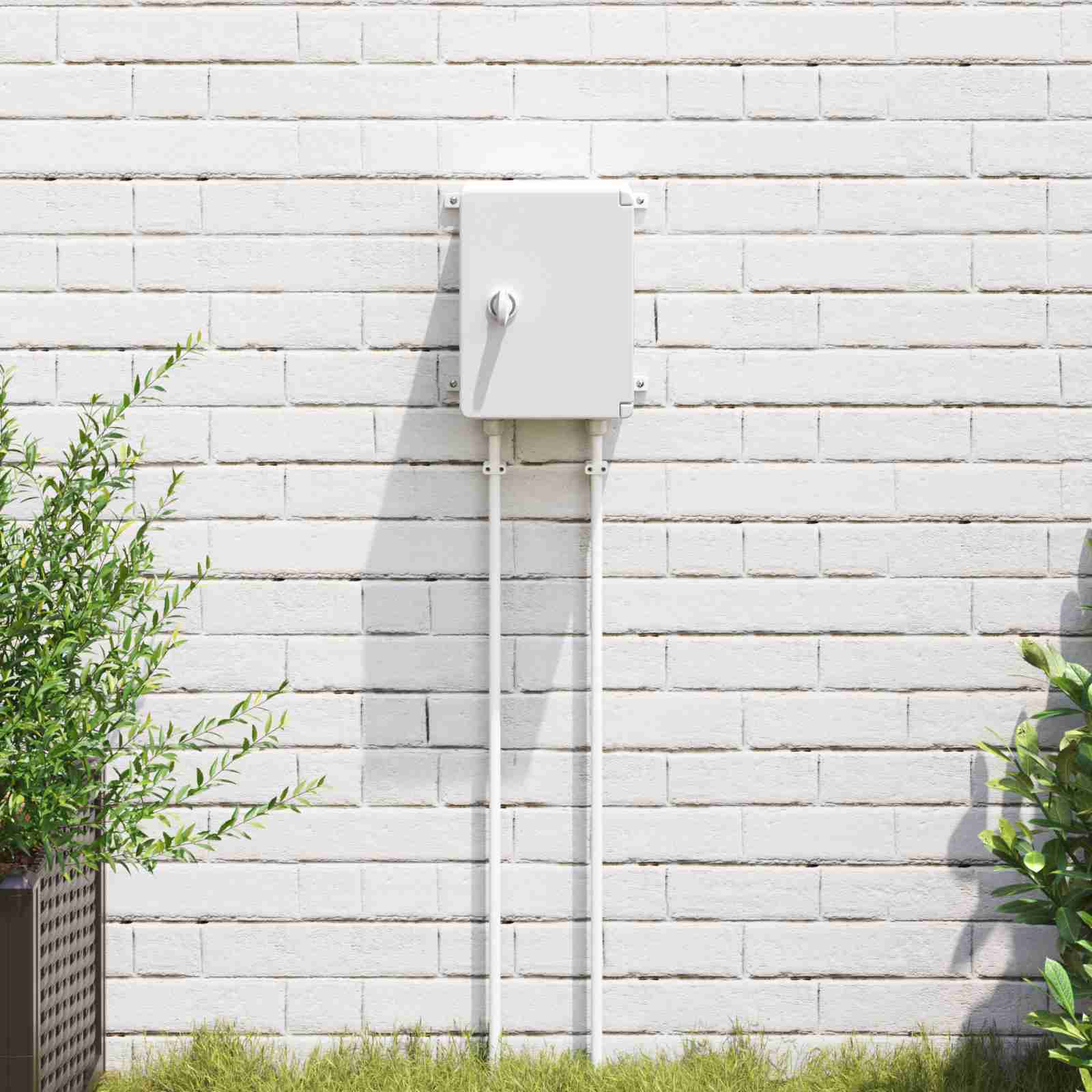Steuerungsschrank IP65 Wasserdicht Grau 18x13x24 cm ABS Kunststoff