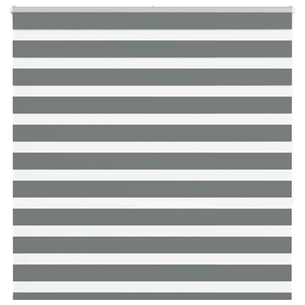 Zebra Jalousie Dunkelgrau 145x150 cm Stoffbreite 140,9 cm