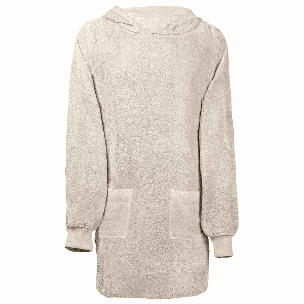 Bademantel Creme l Baumwolle