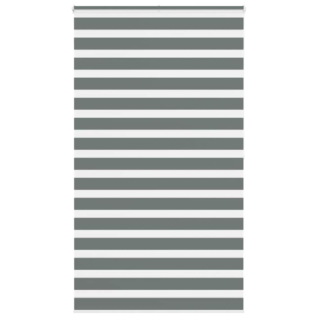 Zebrarollo Dunkelgrau 135x200 cm Stoffbreite 130,9 cm Polyester