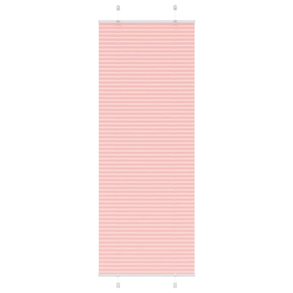 Plissee Rosa 75x200 cm Stoffbreite 74,4 cm Polyester
