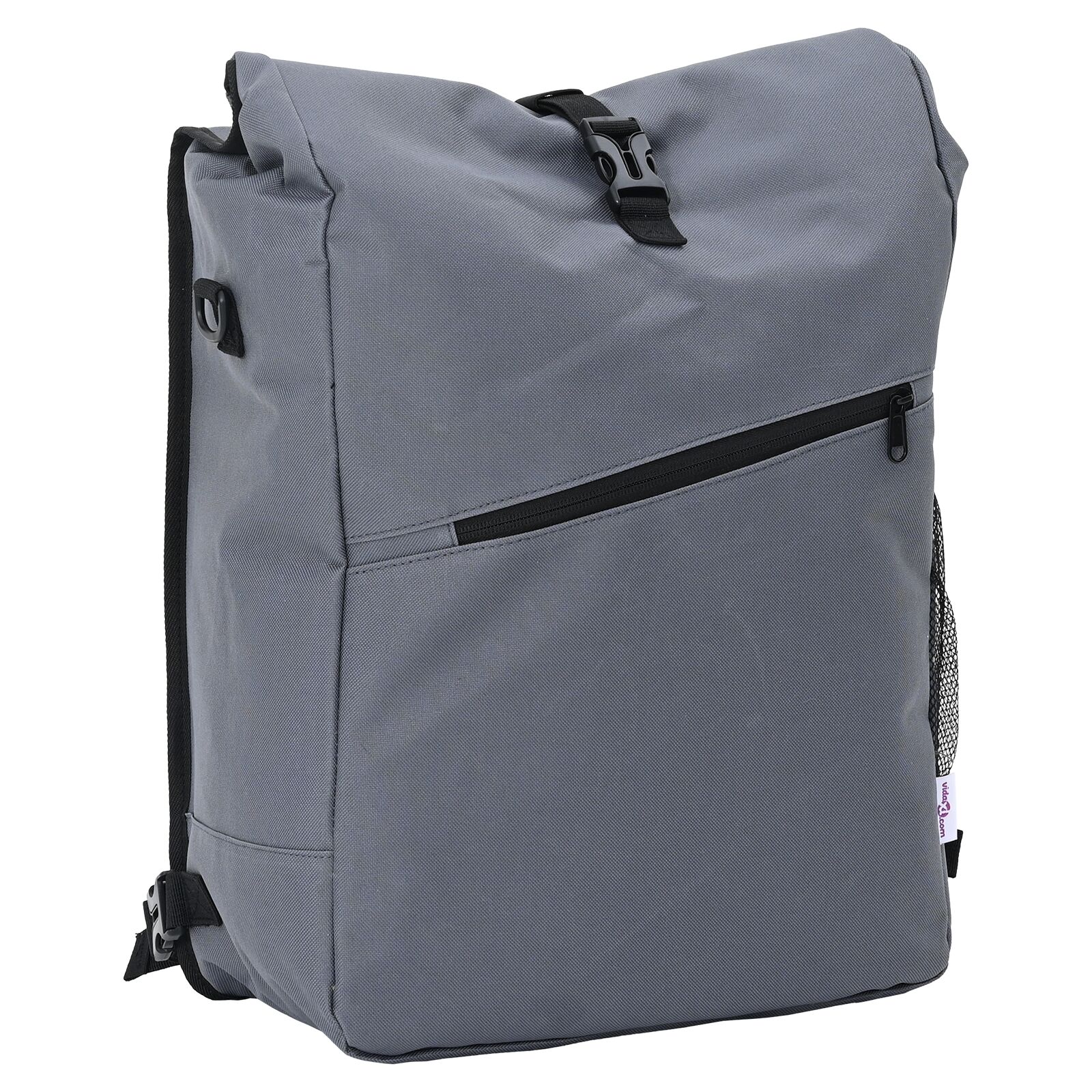 Fahrradtasche für Pannier Rack 25 L Grau 33x16x48 cm