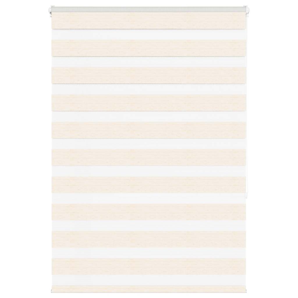 Zebrarollo Marmorbeige 100x150 cm Stoffbreite 95,9 cm Polyester