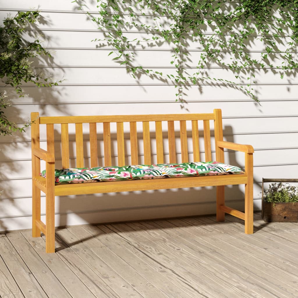 Gartenbank-Auflage Mehrfarbig 180x50x7 cm Oxford-Gewebe Gartenbank-Auflage Mehrfarbig 180x50x7 cm Oxford-Gewebe