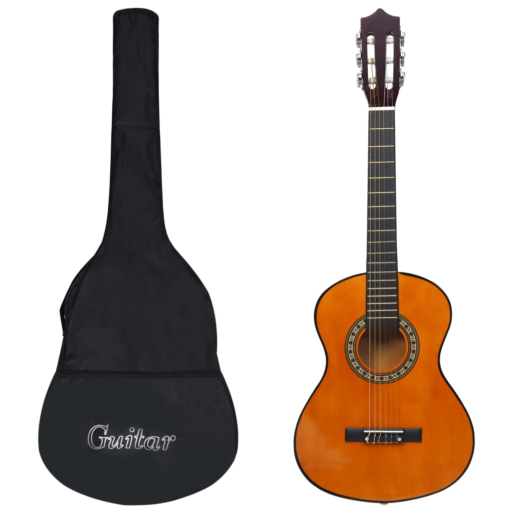 Klassikgitarre für Anfänger und Kinder mit Tasche 1/2 34" Klassikgitarre für Anfänger und Kinder mit Tasche 1/2 34"