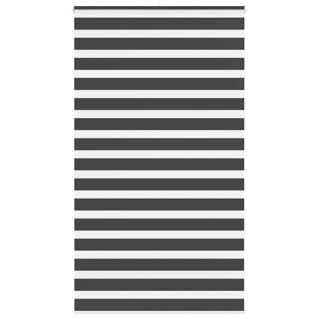 Zebrarollo Schwarz 120x200 cm Stoffbreite 115,9 cm Polyester