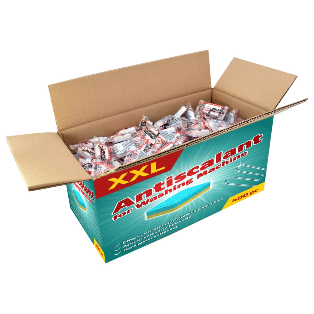 Waschmaschinen-Tabs 400 St. Verhindern Kalk und Schmutz