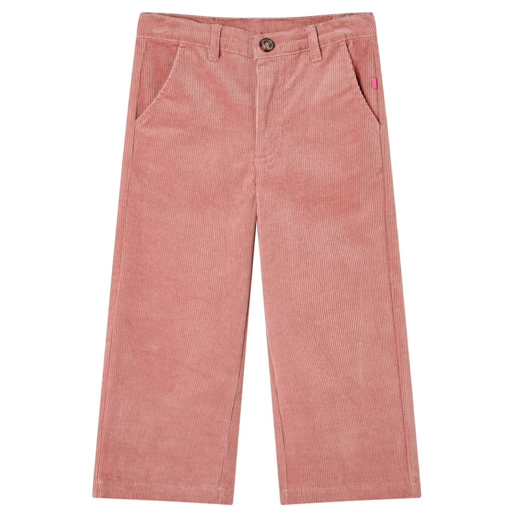 Kinderhose Cord Altrosa 128