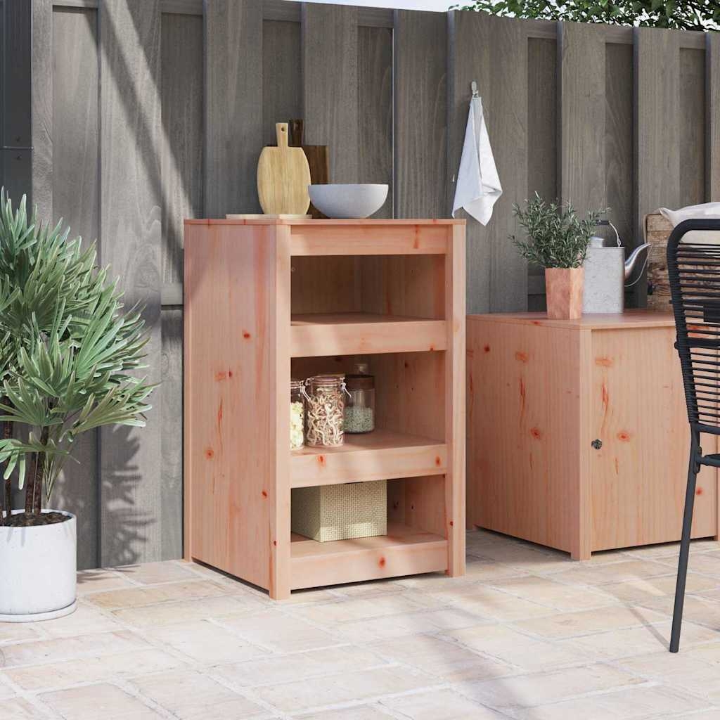Outdoor-Küchenschrank 55x55x92 cm Massives Douglasie