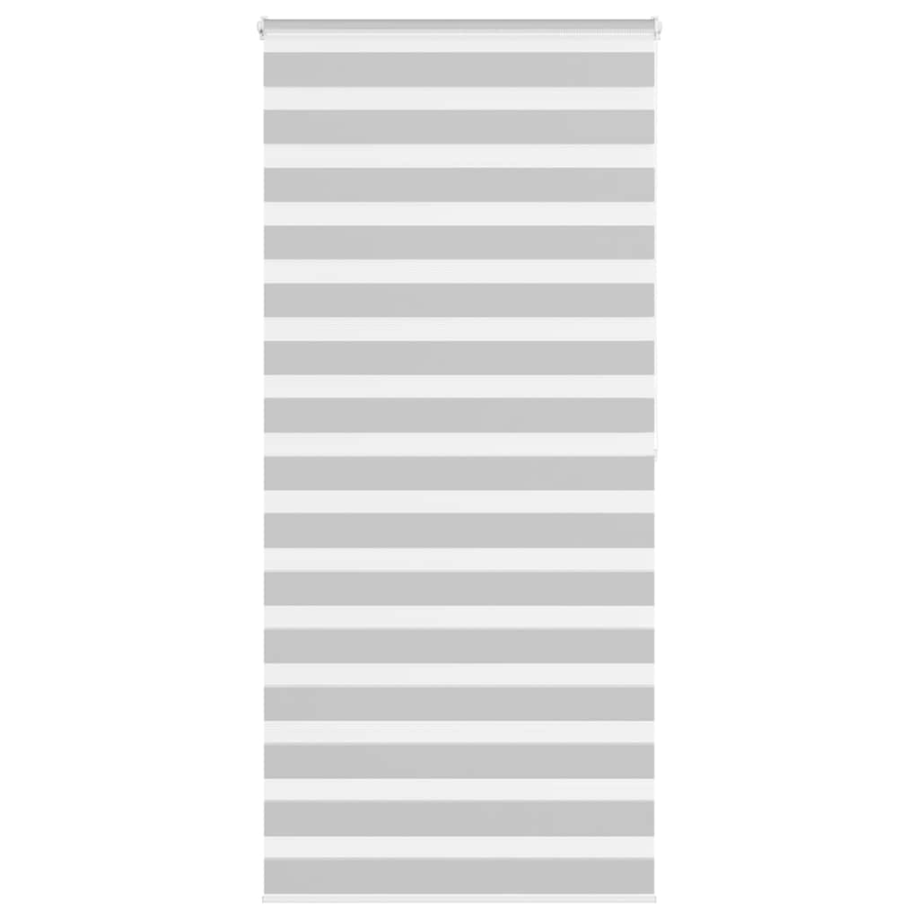 Zebrarollo Hellgrau 115x200 cm Stoffbreite 110,9 cm Polyester