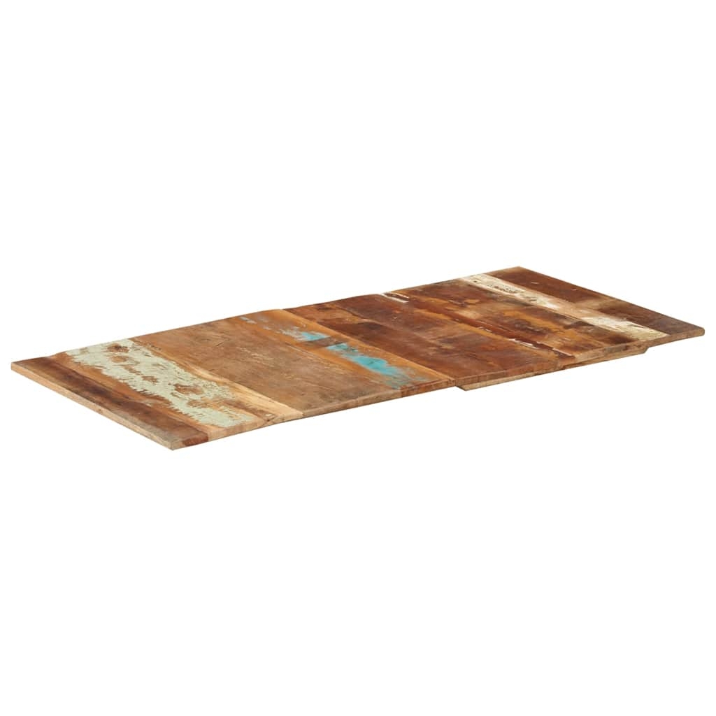 Tischplatte Rechteckig 60x120 cm 15-16 mm Altholz Massiv