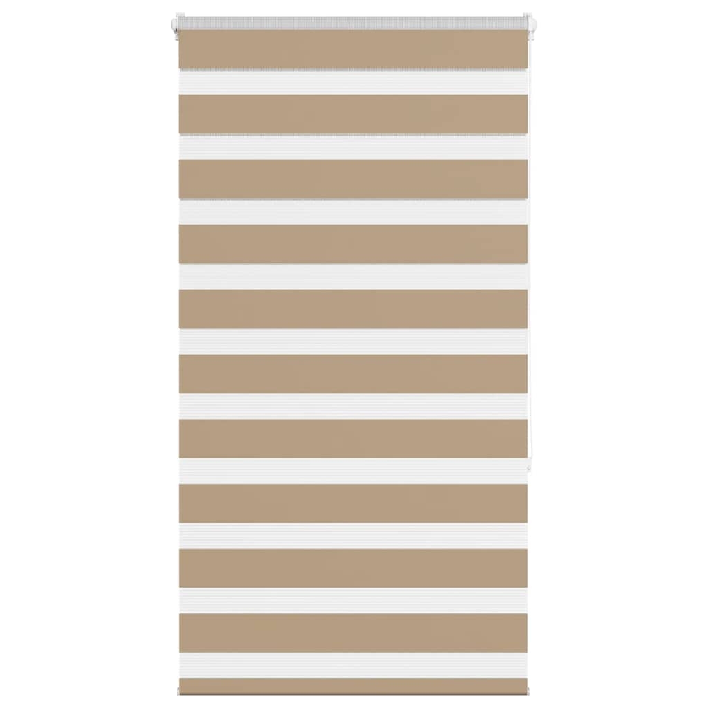 Zebrarollo Sandbraun 75x150 cm Stoffbreite 70,9 cm Polyester