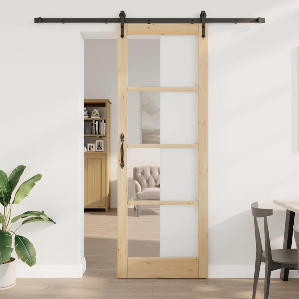 Schiebetür mit Beschlagsatz 'ORKDAL'83x232 cm
