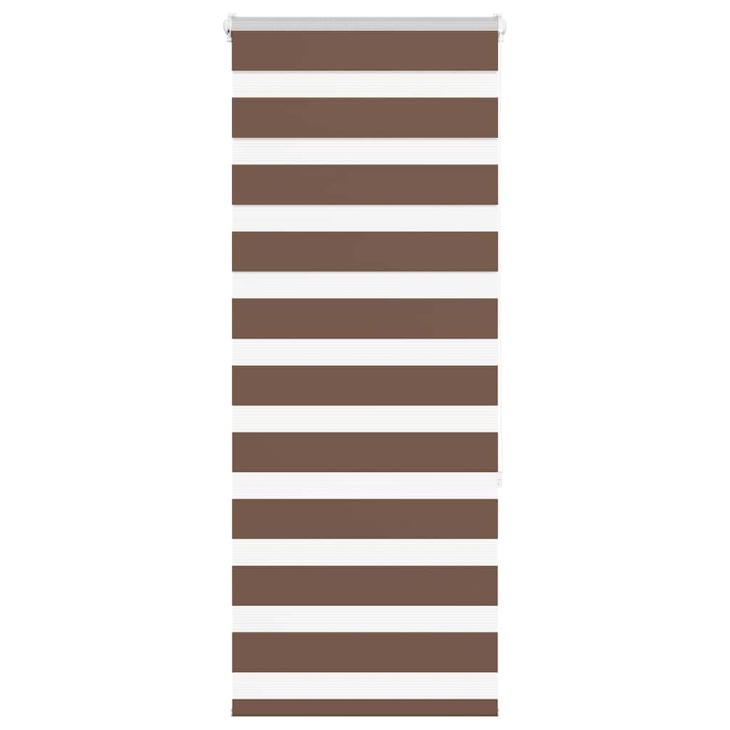 Zebrarollo Braun 55x150 cm Stoffbreite 50,9 cm Polyester