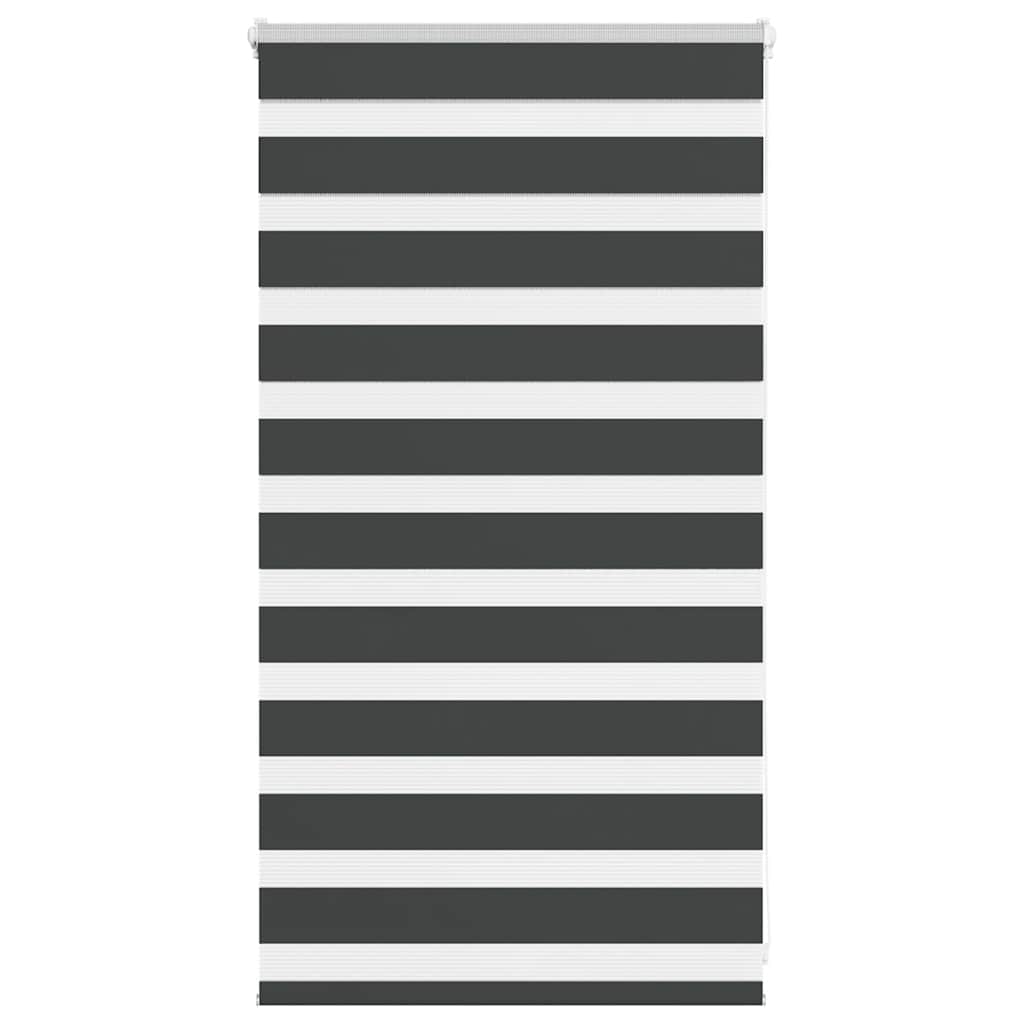 Zebrarollo Schwarz 85x100 cm Stoffbreite 80,9 cm Polyester