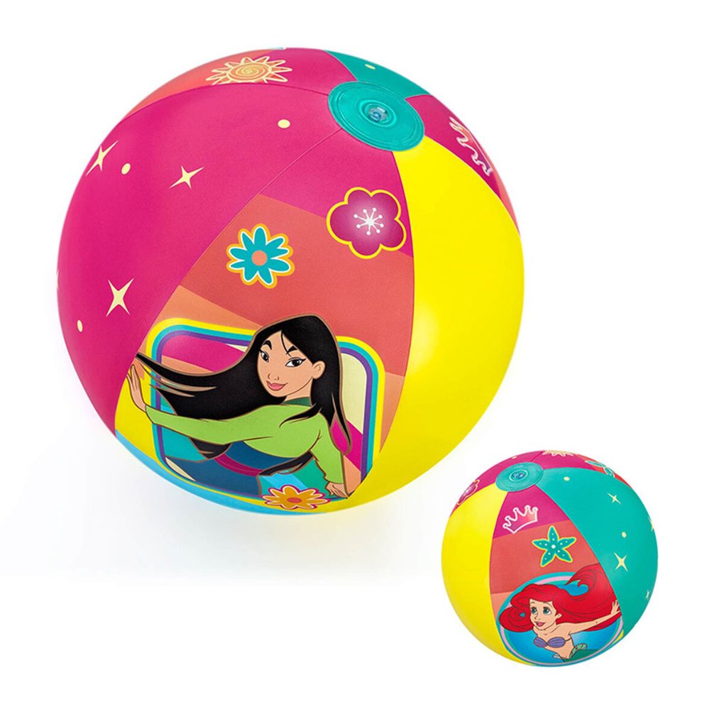 Aufblasbarer Ball Bestway Disney Prinzessinnen Ø 51 cm Aufblasbarer Ball Bestway Disney Prinzessinnen Ø 51 cm