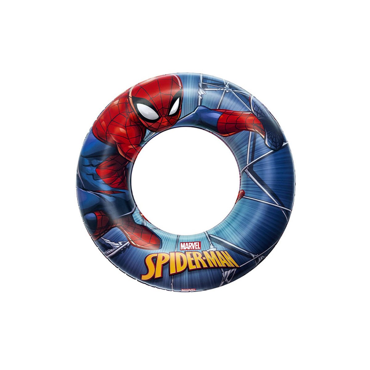 Bestway Aufblasbarer Schwimmer Marvel Spiderman D56 cm +3 bis 6 Jahre Strand und Garten 98003 Bestway Aufblasbarer Schwimmer Marvel Spiderman D56 cm +3 bis 6 Jahre Strand und Garten 98003