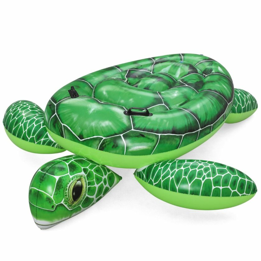Bestway Aufblasbare Schildkröte mit Griffen 150x145 cm +3 Jahre Strand Pool 41524 Bestway Aufblasbare Schildkröte mit Griffen 150x145 cm +3 Jahre Strand Pool 41524