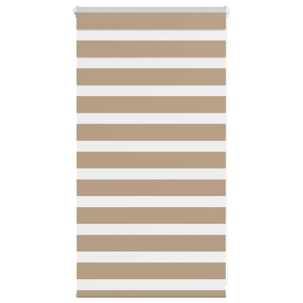 Zebrarollo Sandbraun 70x100 cm Stoffbreite 65,9 cm Polyester