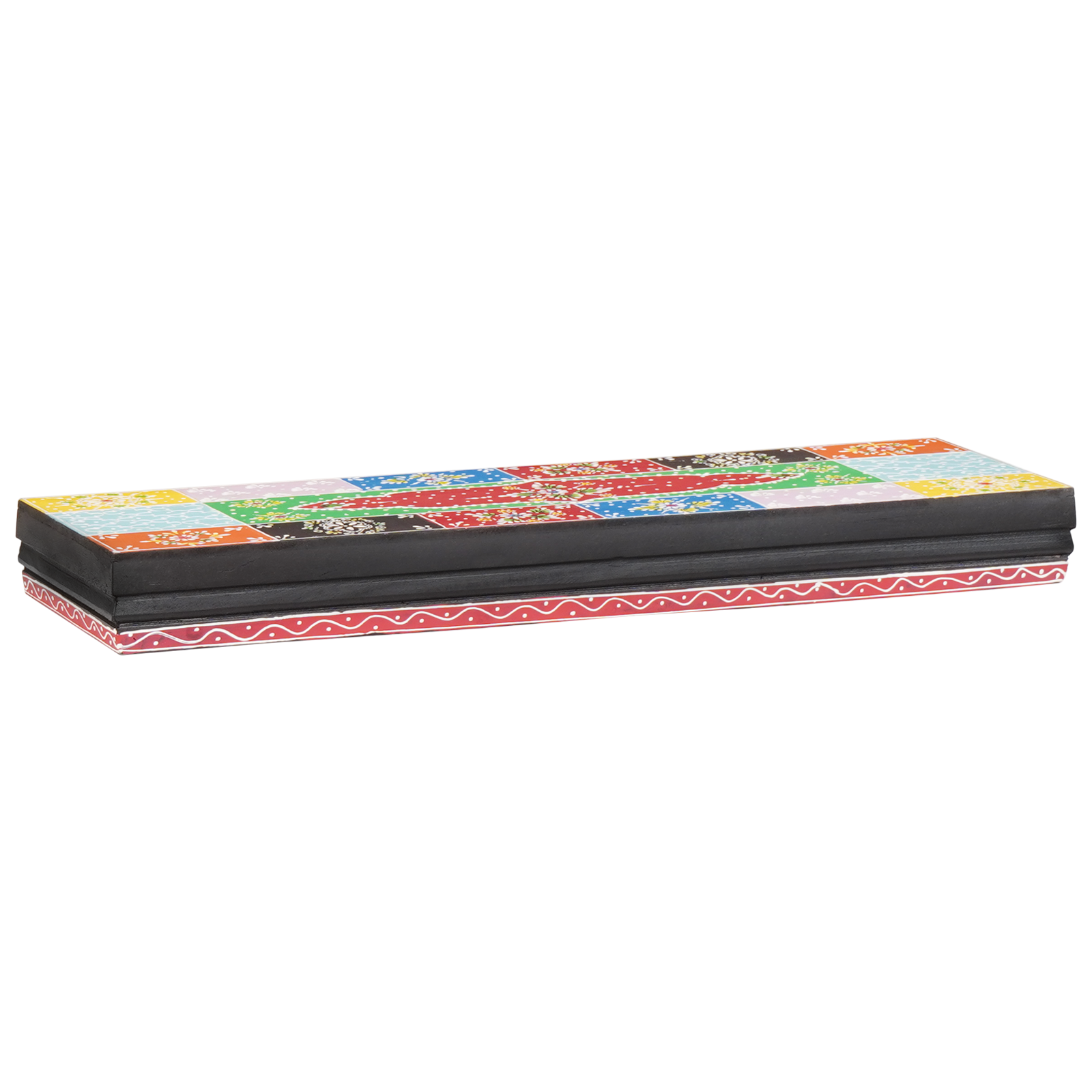 Wandregale 2 Stück 60x20x6 cm Massivholz Mango