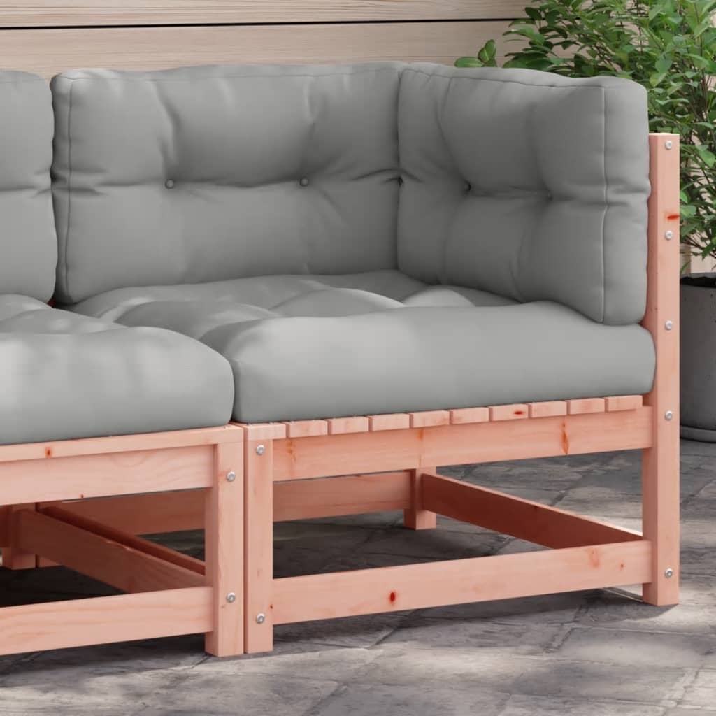Garten-Ecksofa mit Kissen Massivholz Douglasie Garten-Ecksofa mit Kissen Massivholz Douglasie