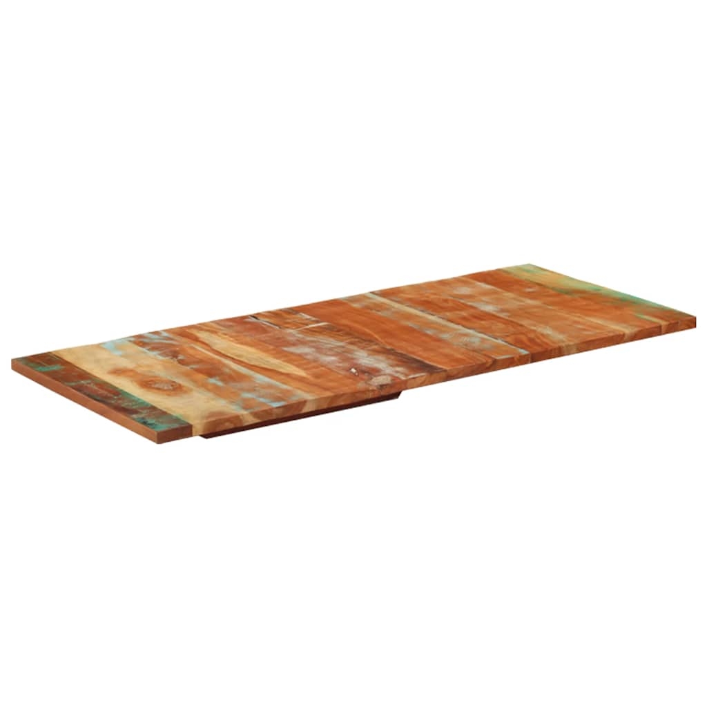 Tischplatte Rechteckig 60x140 cm 25-27 mm Altholz Massiv