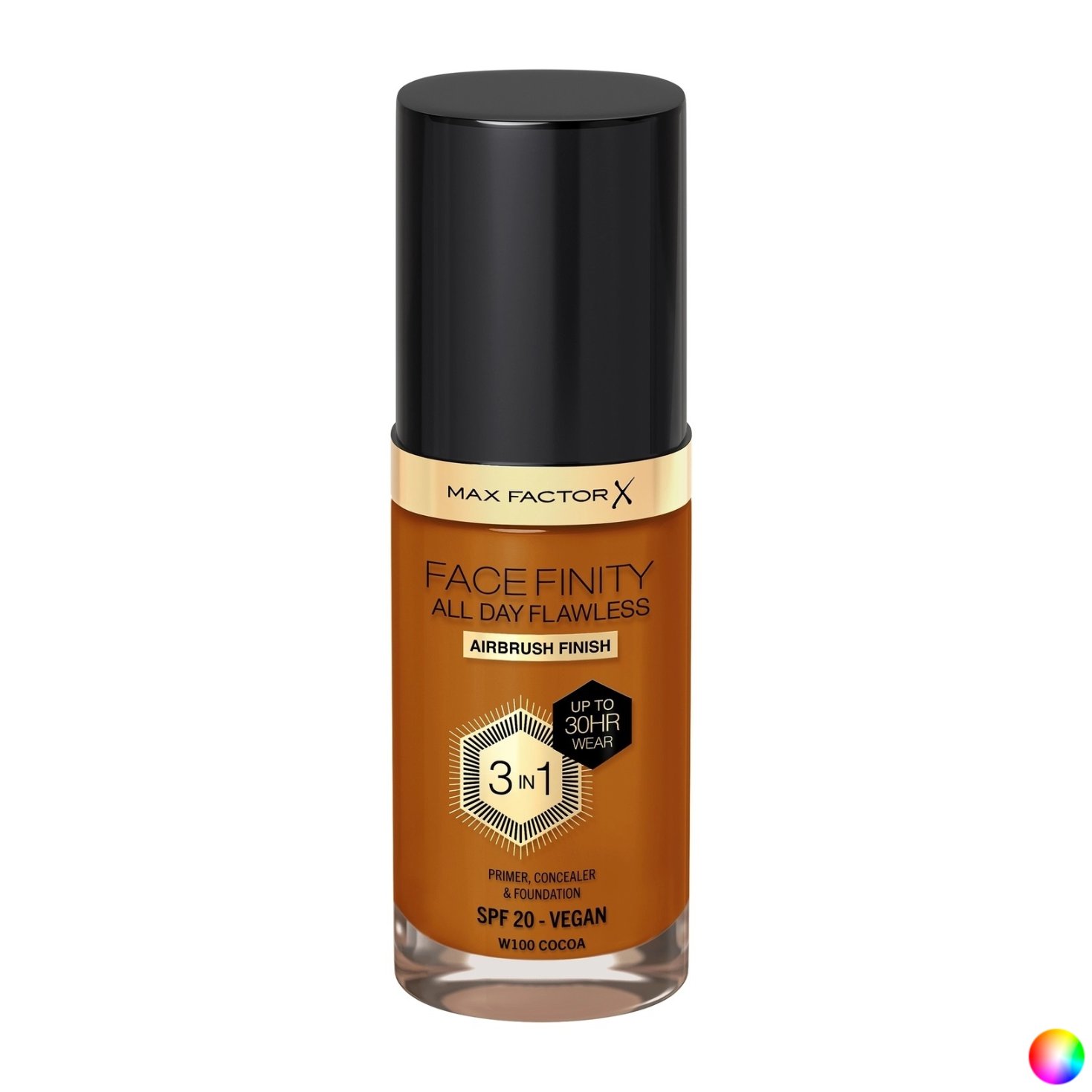 Fluid Makeup Basis Max Factor Face Finity 3 in 1 30 ml Fluid Makeup Basis Max Factor Face Finity 3 in 1 30 ml