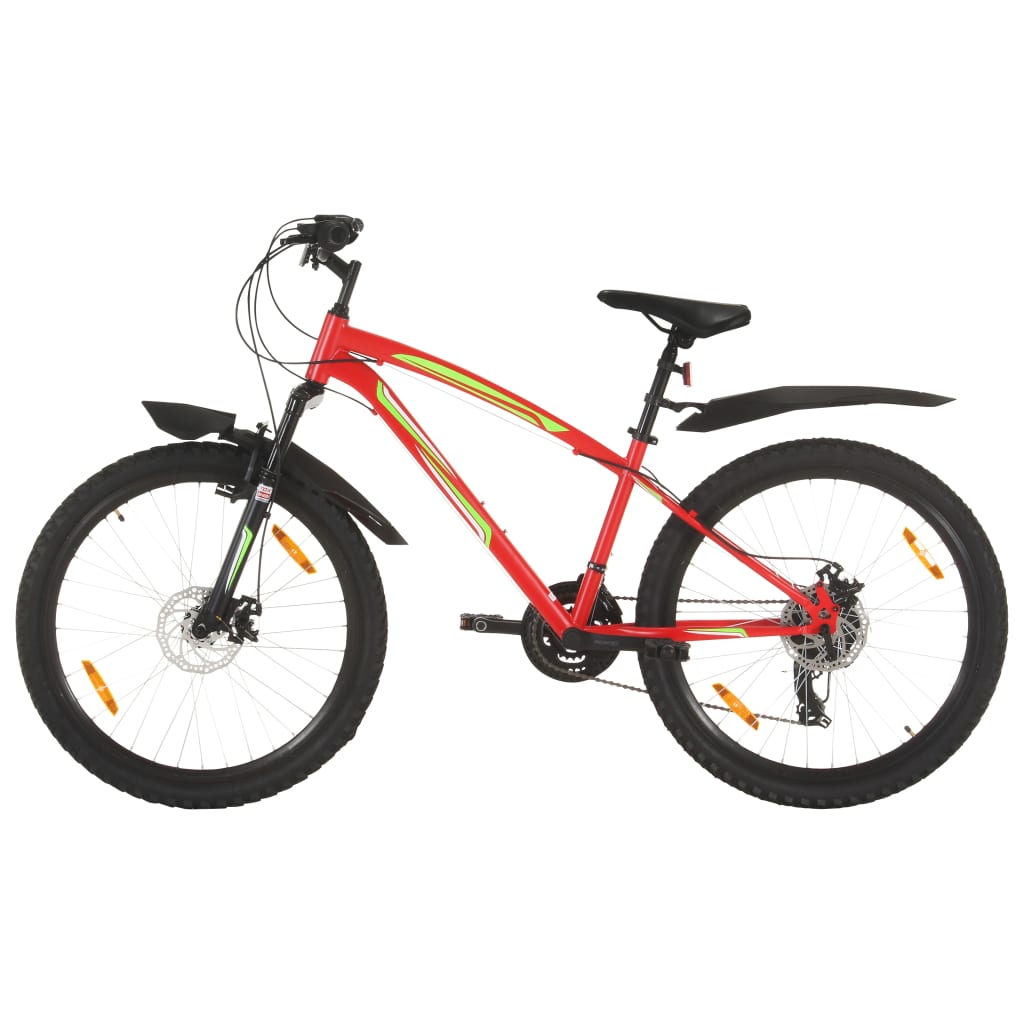 Mountainbike 21 Gang 26 Zoll Rad 36 cm Rot Mountainbike 21 Gang 26 Zoll Rad 36 cm Rot