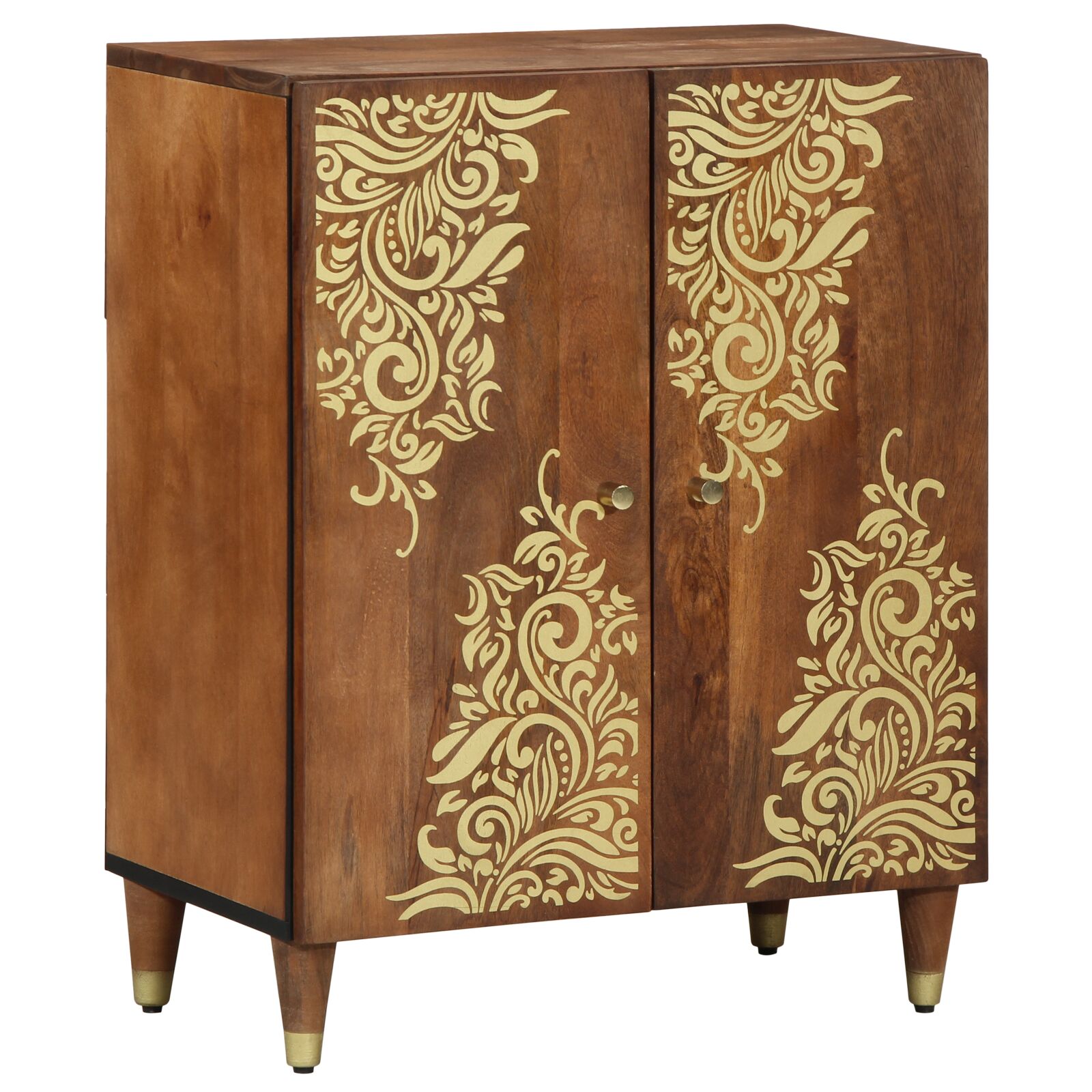 Sideboard 60x33x75 cm aus massivem Mango Holz