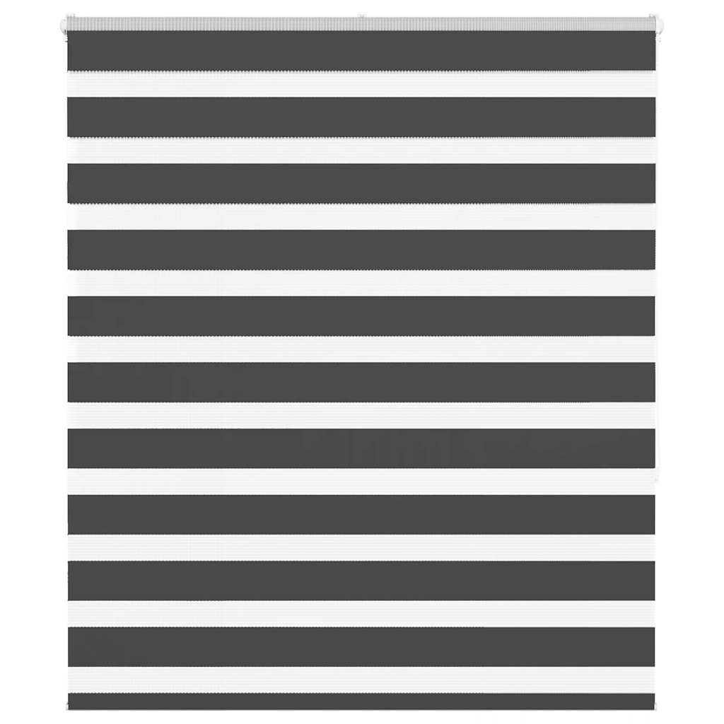 Zebrarollo Schwarz 130x150 cm Stoffbreite 125,9 cm Polyester