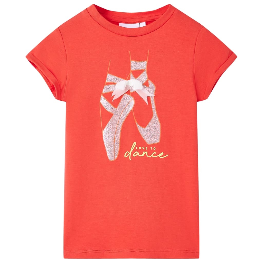Kinder-T-Shirt Rot 128